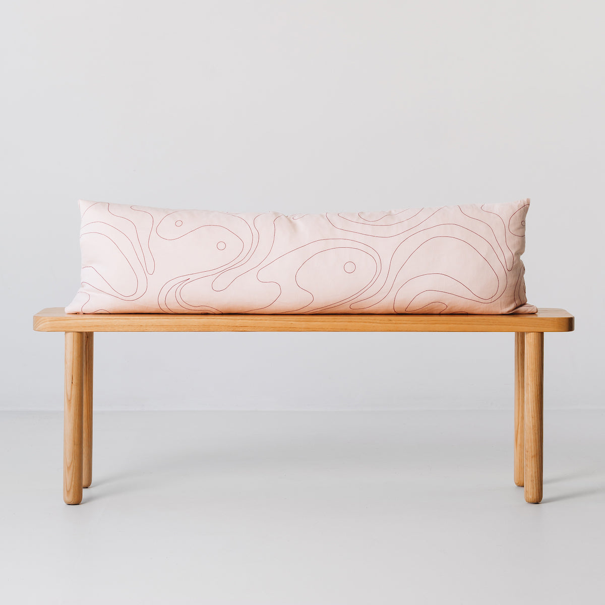 Tidal Lines | Long Lumbar Cushion, Alfie Home, NZ