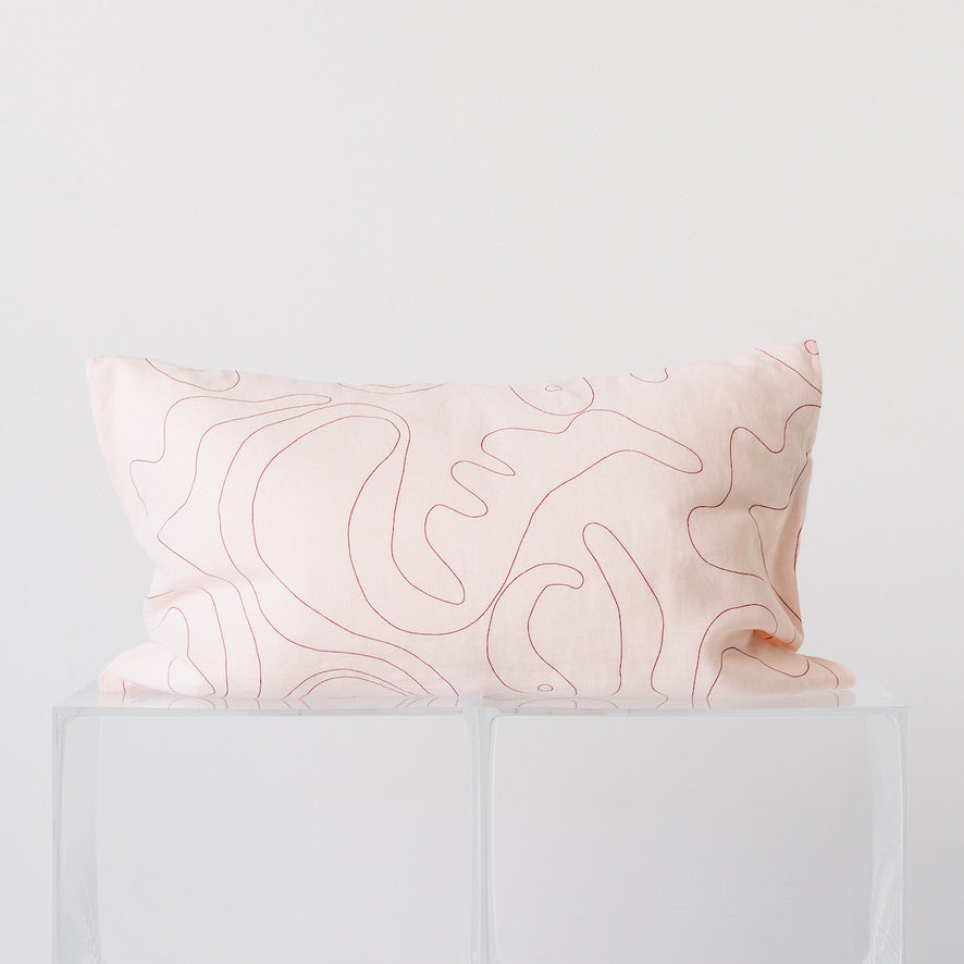 Tidal Lines | Standard Pillowslip, Alfie Home, NZ